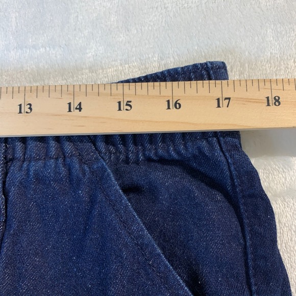 BDG Urban Outfitters Y2K Cargo Jeans Dark Wash Denim Size 32 Relaxed Baggy Fit - Picture 6 of 10